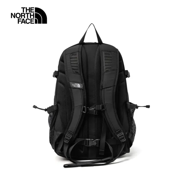 【The North Face】北面男女款黑色多隔層舒適背負後背包|3KYJ53R(筆電包/登山包)