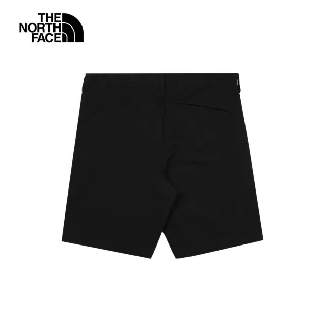 【The North Face】北面男款黑色DWR防潑水短褲|8DFXJK3