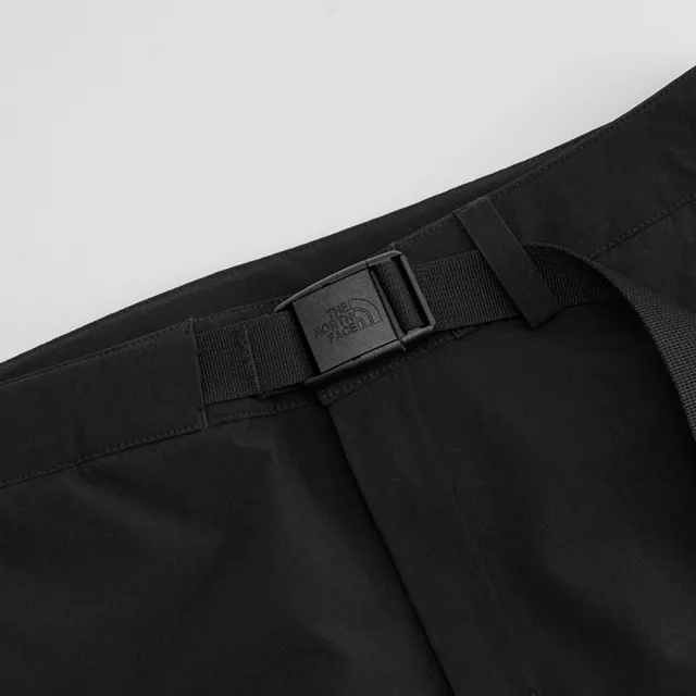 【The North Face】北面女款黑色COOLTOUCH觸膚涼感戶外徒步長褲|8CJWJK3