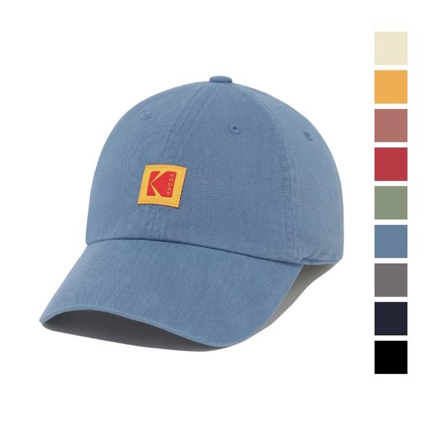 【KODAK Apparel】柯達 男女同款 帽子 / 可調式 方形logo 棒球帽 共9色 / KB627006
