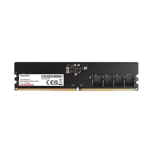 【ADATA 威剛】DDR5 4000 16GB 桌上型記憶體 (AD5U400016G-S)
