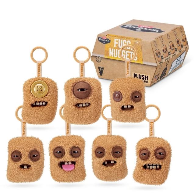 【FUGGLER】牙齒怪-煩人雞塊掛飾/鑰匙圈 單入 款式隨機 正版公司貨