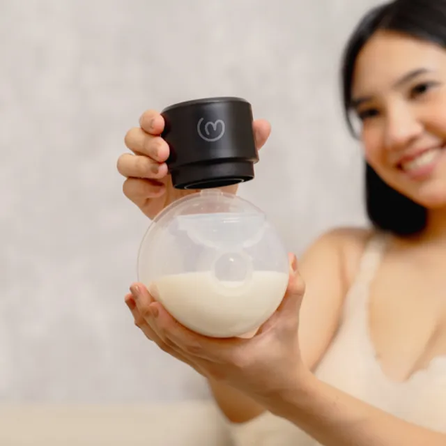 【MOOIMOM 沐伊孕哺】B9雙用免手持電動吸乳器2in1 雙機組(電動集乳器/擠乳器)