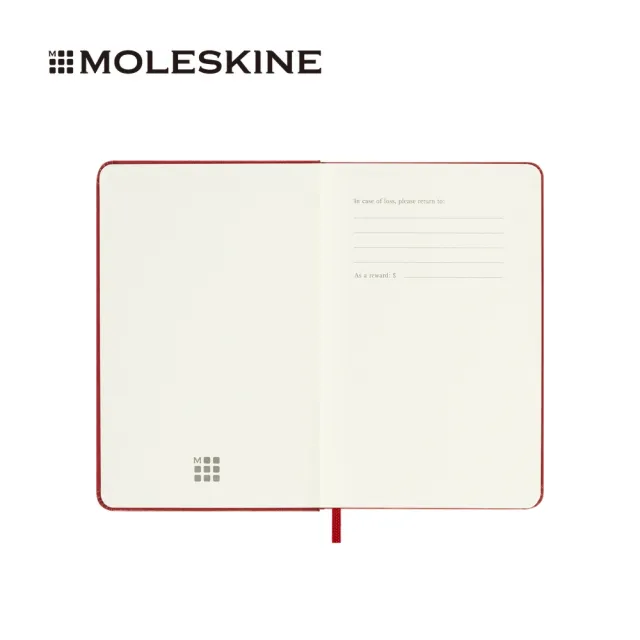 【MOLESKINE】2026-27 18個月週記硬皮手帳 - 口袋/紅