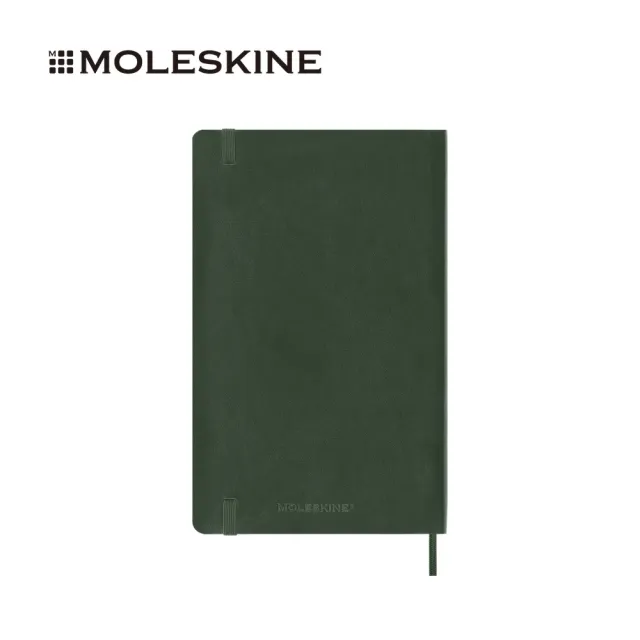 【MOLESKINE】2026-27 18個月週記軟皮手帳 - L型/墨綠