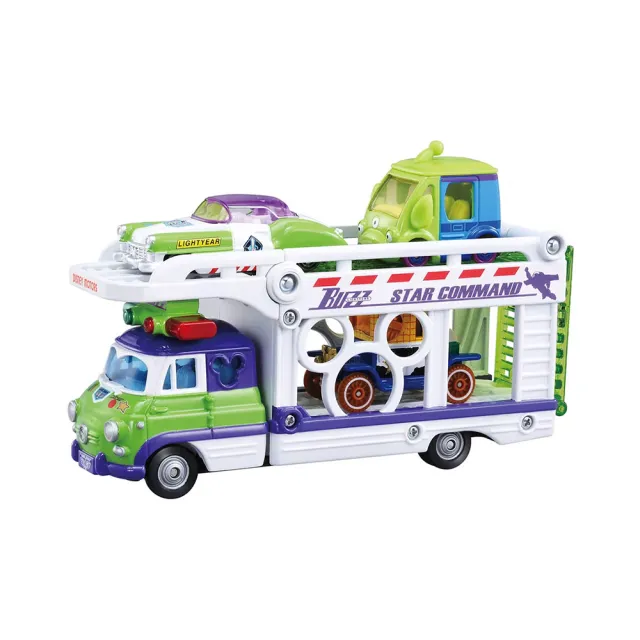 【TOMICA】DREAM TOMICA 玩具總動員5 迪士尼小汽車運輸車 巴斯光年