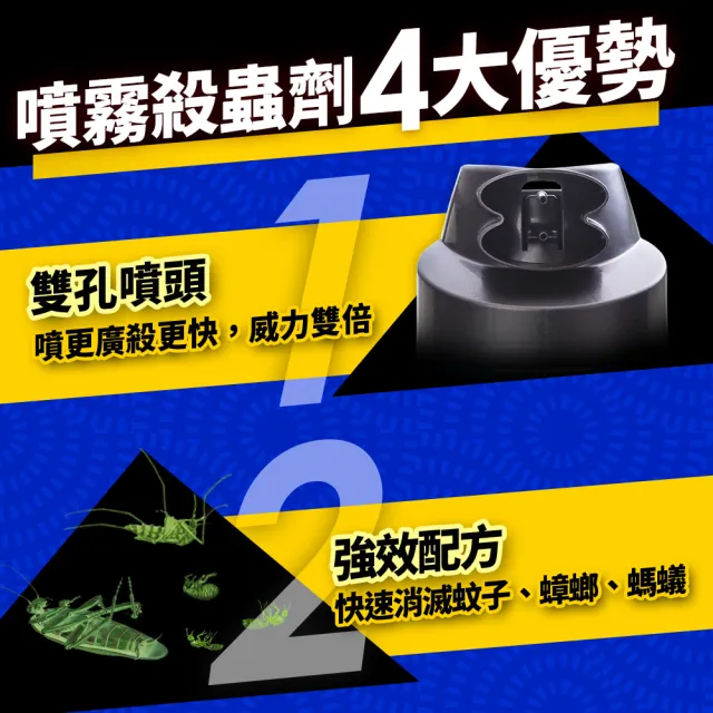 【雷達】雙效殺蟲劑500ml
