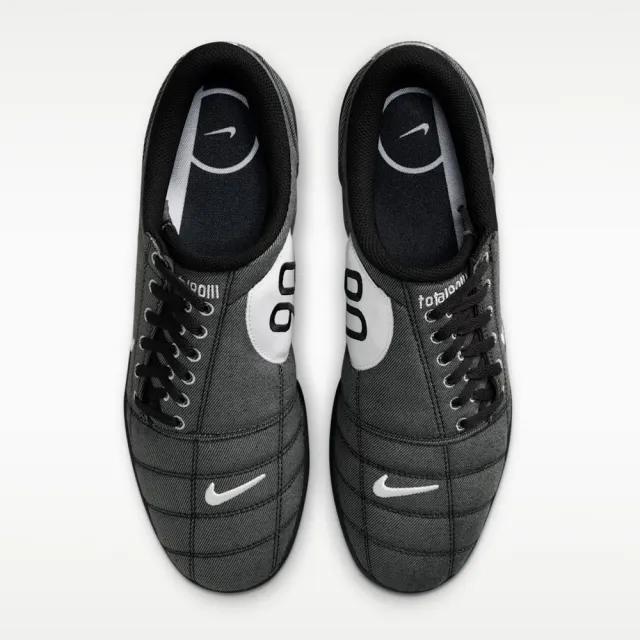 【NIKE 耐吉】運動鞋 休閒鞋 男鞋 TOTAL 90 PRM 足球鞋 世界盃 平底 灰 (IH3585001)