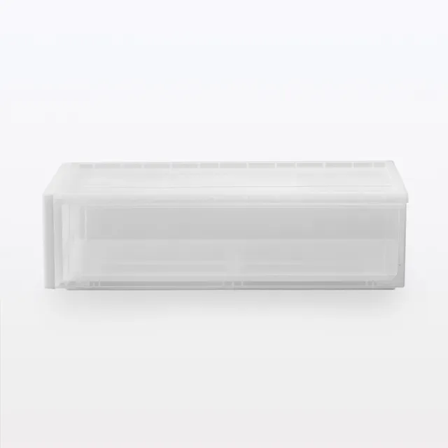 【MUJI 無印良品】PP衣裝盒/小/2入