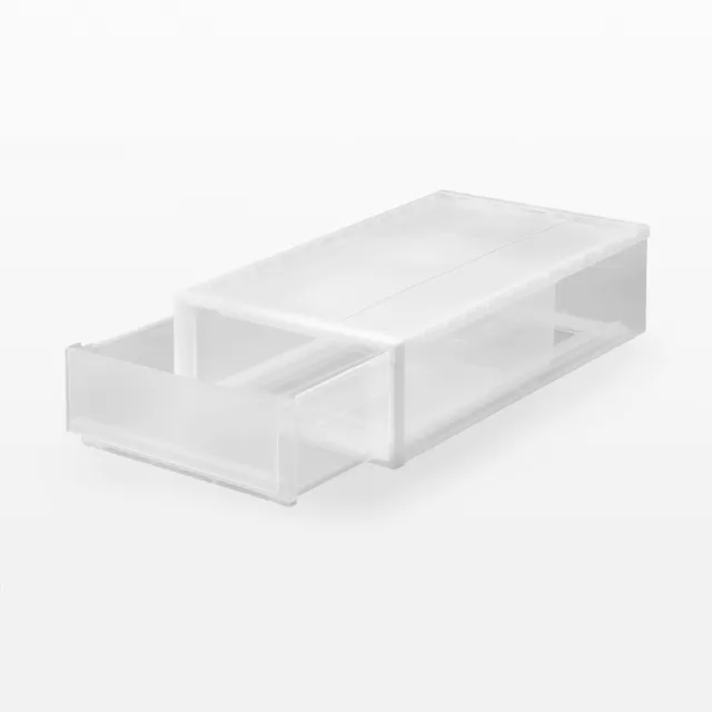 【MUJI 無印良品】PP衣裝盒/小/2入