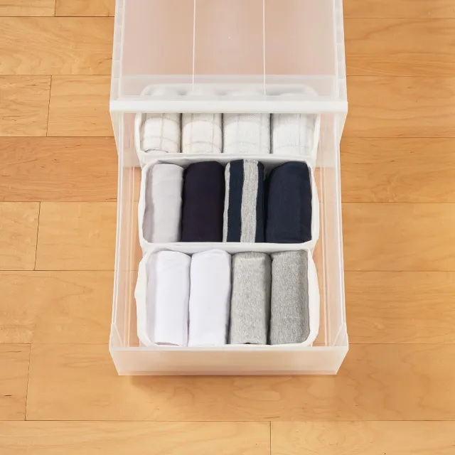 【MUJI 無印良品】PP櫥箱/小/2入