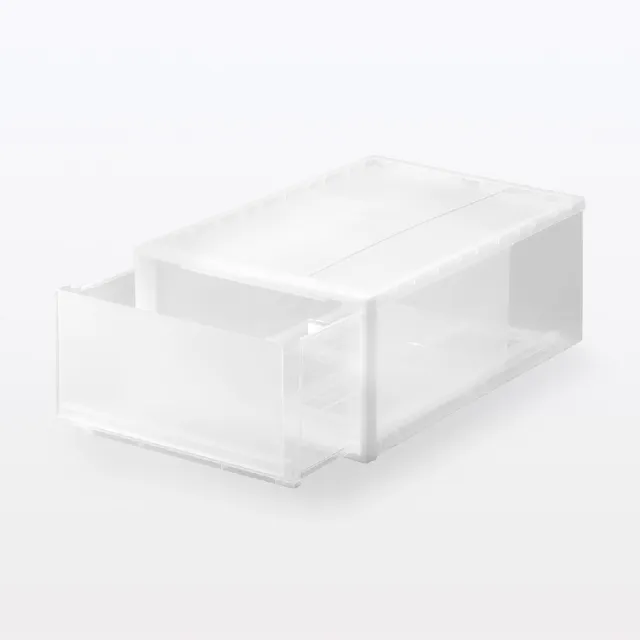 【MUJI 無印良品】PP櫥箱/大/2入