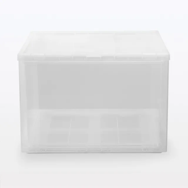 【MUJI 無印良品】PP櫥箱/深/2入