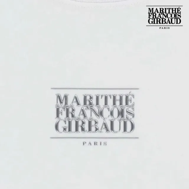 【MARITHE FRANCOIS GIRBAUD】官方旗艦 女款小LOGO刺繡短袖上衣(多款任選)