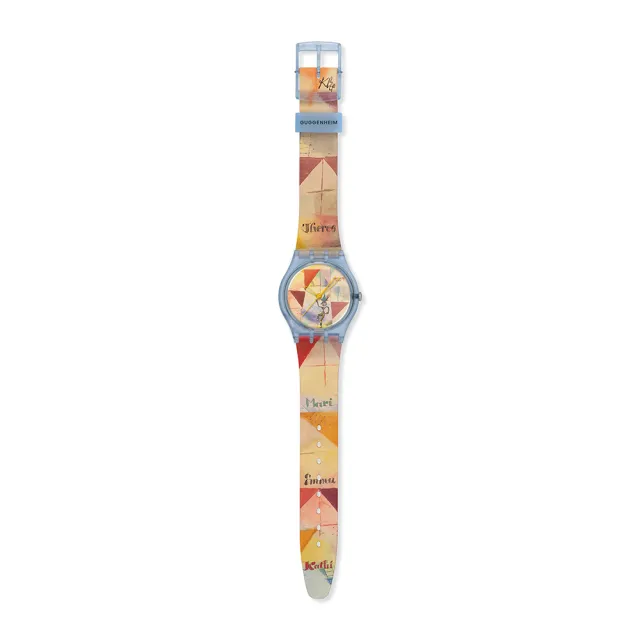 【SWATCH】KLEE`S BAVARIAN DON GIOVANNI 經典手錶/瑞士製造/古根漢美術館聯名 SO28Z703 (34mm)