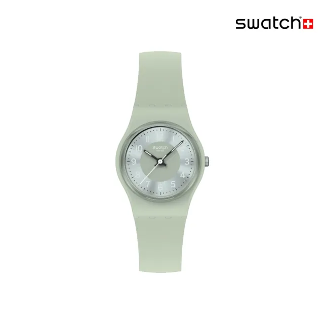 【SWATCH】SERENITY OF SAGE 經典手錶/女錶/瑞士製造 LG131(25mm)