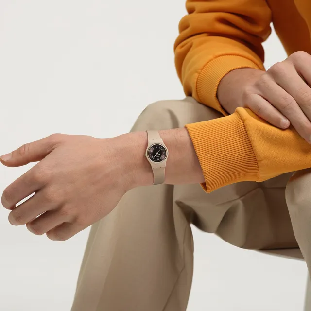 【SWATCH】ESPRESSO CHARM 經典手錶/女錶/瑞士製造 LT104(25mm)