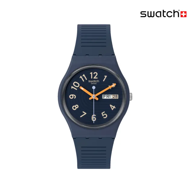 【SWATCH】TRENDY LINES AT NIGHT 經典手錶/男錶/女錶/瑞士製造 SO28I700(34mm)