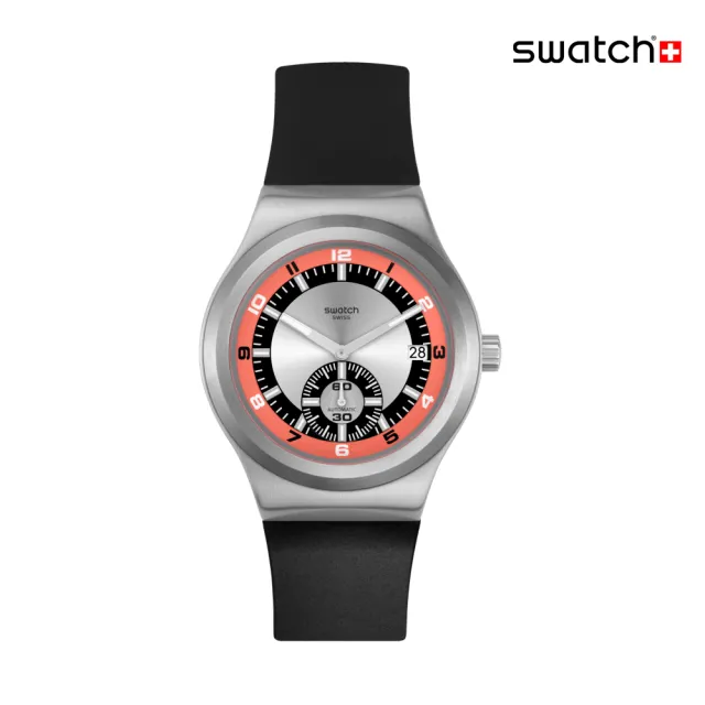 【SWATCH】CONFIDENCE 51 金屬機械手錶/男錶/女錶/瑞士製造 SY23S413(42mm)
