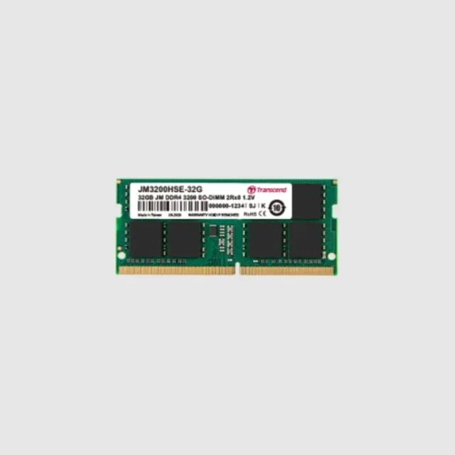 【Transcend 創見】JetRam DDR4 3200 32G 筆記型記憶體(JM3200HSE-32G)