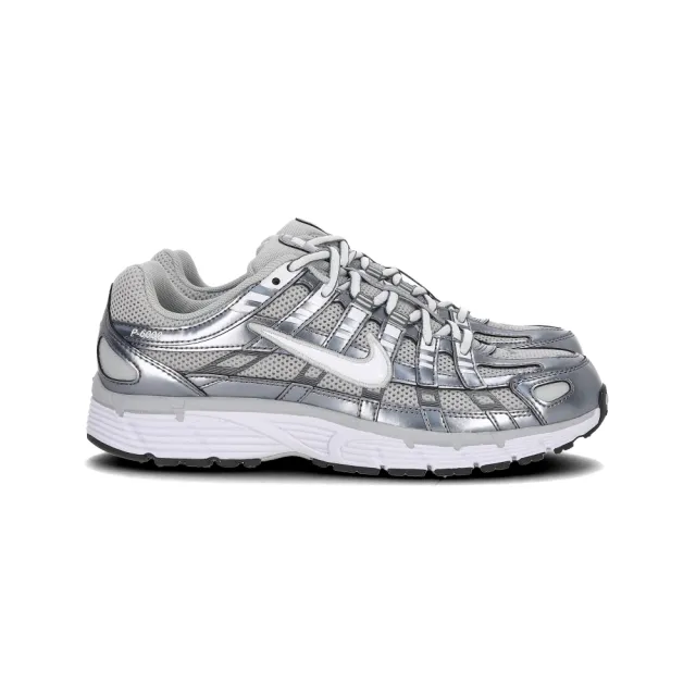 【NIKE 耐吉】P-6000 女鞋 灰銀色 耐穿 復古 運動 休閒鞋 IO3496-001