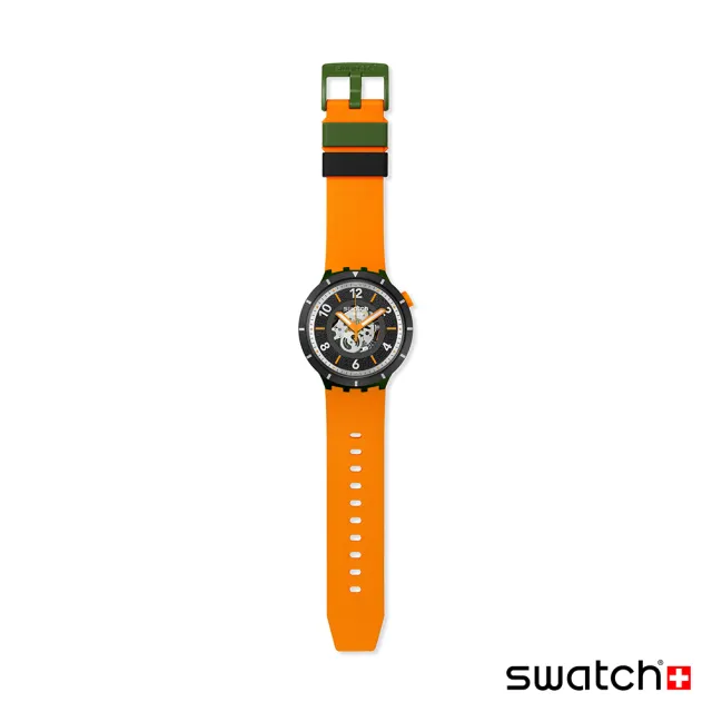 【SWATCH】FALL-IAGE 大錶面手錶/男錶/女錶/瑞士製造 SB03G107(47mm)