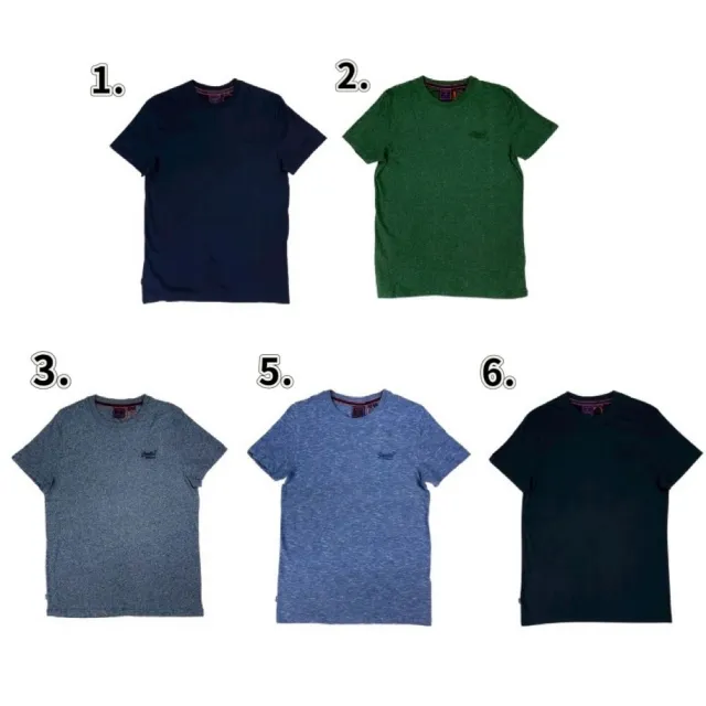 【Superdry】特殊色 冒險魂 極度乾燥 印度製 刺繡logo 素T 有機棉 T恤 短T superdry(短袖 T恤8722)
