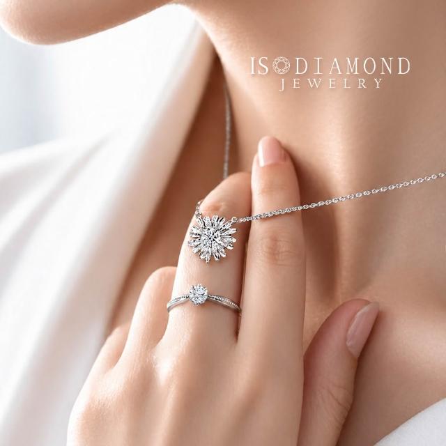 【IS DIAMOND】原廠直送! 30分 D VVS1 高規格 鑽石戒指 項鍊 任選(培育鑽石)