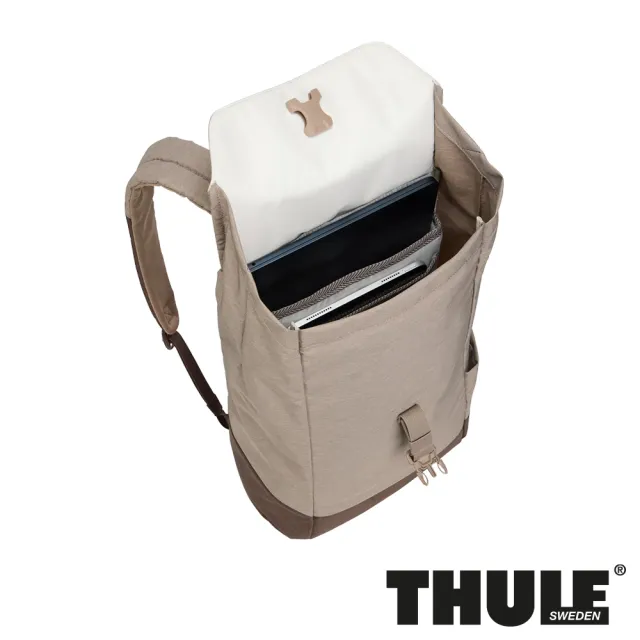 【Thule 都樂】Lithos 背包 16L 棕色/綠色  (週年慶/露營/旅行/收納)
