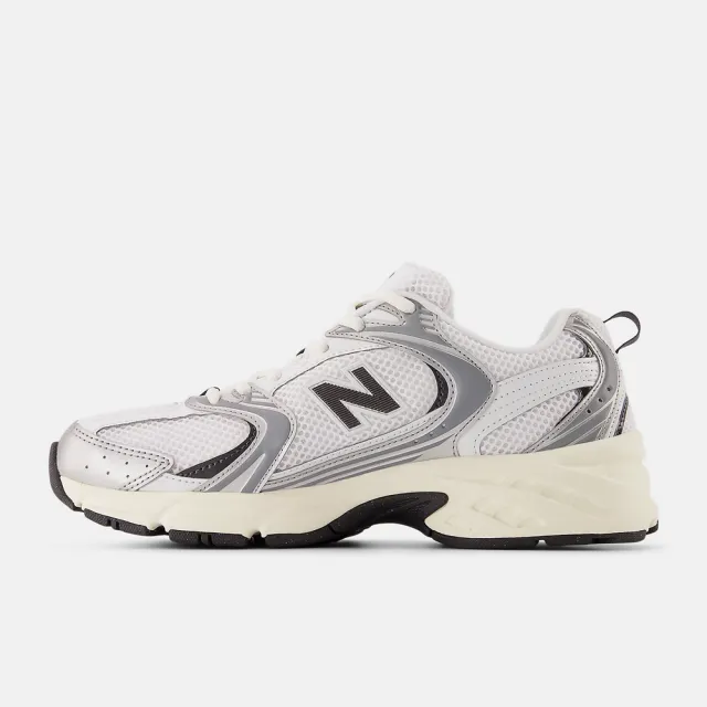 【NEW BALANCE】NB 530系列 奶油底 白銀色 復古鞋 男女款 情侶鞋 兩色任選 U530ESA/U530ESB 兩色任選