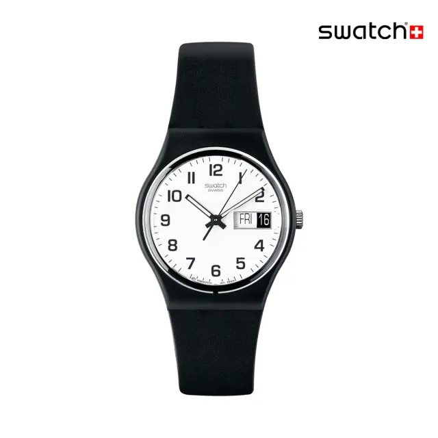 【SWATCH】ONCE AGAIN 經典手錶/男錶/女錶/瑞士製造 GB743-S26(34mm)