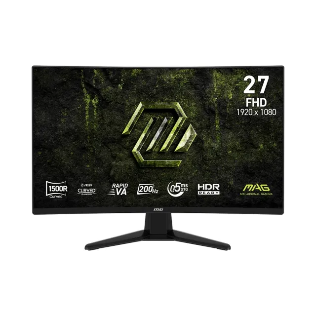 【MSI 微星】MAG 274CF E20 27型 VA 200Hz 曲面電競螢幕(0.5ms/HDR)