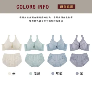 【玉如阿姨】沐光序曲內衣※0817米(E-H罩 托高 包覆 舒適 大罩杯 台灣製)