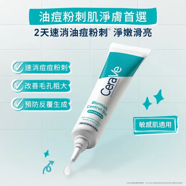 【CeraVe適樂膚】戰痘神器★多重酸煥膚修護精華40ml(極效煥膚/水楊酸)