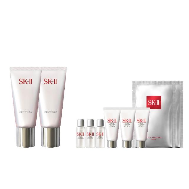 【SK-II】官方直營 潔面乳120g*2超值組(氨基酸/禮盒/超大牌)