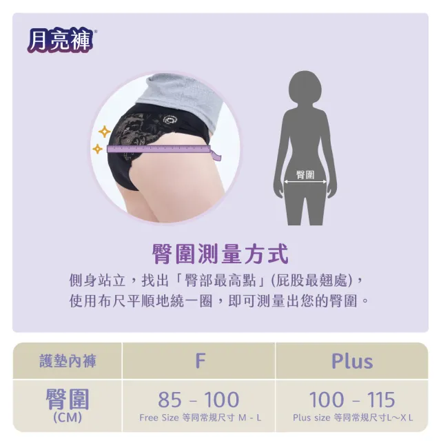 【月亮褲】超裸感無痕中腰護墊內褲女內褲(小姐不熙娣節目推薦｜隨心所欲 升級你的內在美)