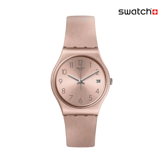 【SWATCH】PINKBAYA 經典手錶/男錶/女錶/瑞士製造 GP403(34mm)