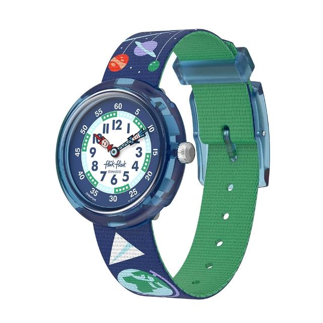 【Flik Flak】兒童手錶 SCHOOL STUFF 兒童禮物/安全防水/瑞士製造 FBNP245 (31.85mm)