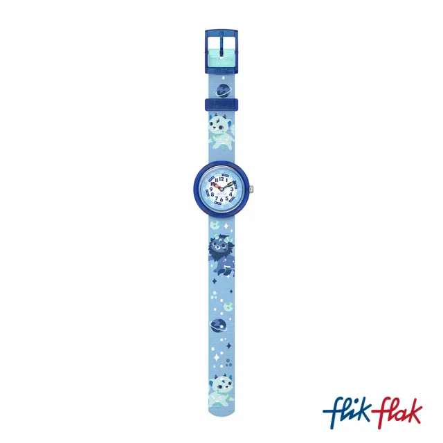 【Flik Flak】兒童手錶 COSMICLION 兒童禮物/安全防水/瑞士製造 FBNP234 (31.85mm)