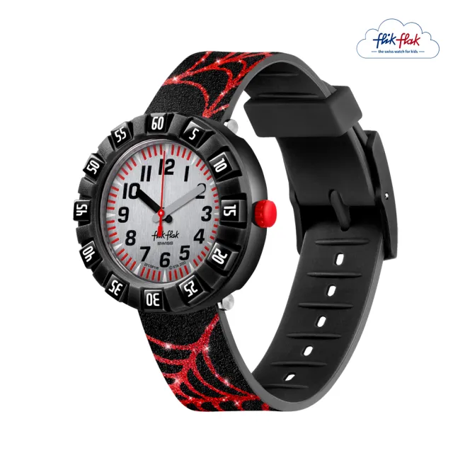 【Flik Flak】兒童手錶 WEBAXUS 兒童禮物/安全防水/瑞士製造 FCSP118(36.7mm)