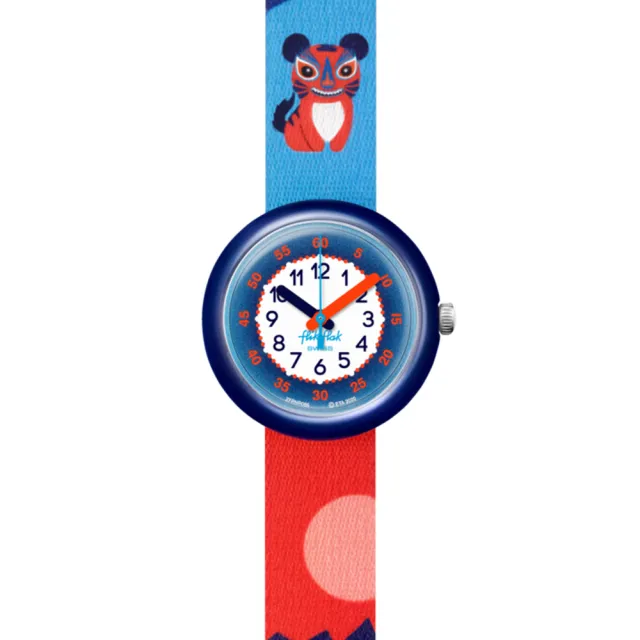 【Flik Flak】兒童手錶 FLIK FLAK YEAR OF THE TIGER 兒童禮物/安全防水/瑞士製造 FPNP086C(31.85mm)