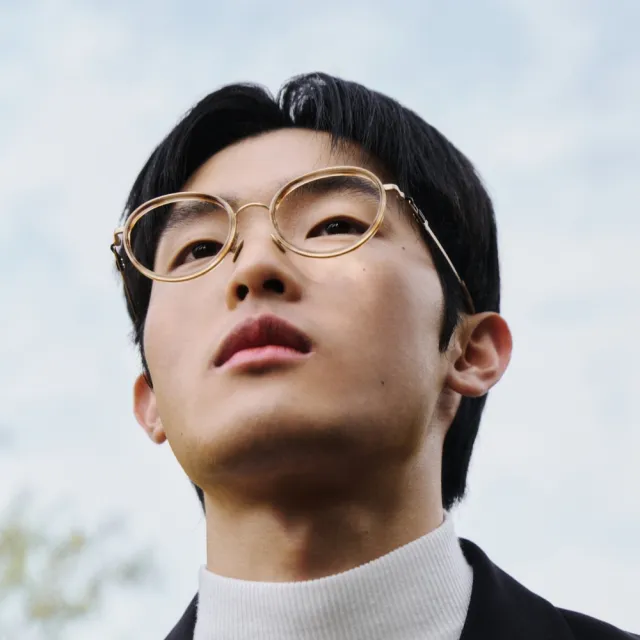 【KlassiC.】GIA 鈦金屬圓框眼鏡 為長時間專注而設計的輕量材質 1000種臉型實測 第一眼就對的黃金比