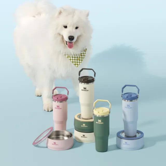 【STANLEY】官方直營 經典系列 IceFlow 手提吸管杯2.0 0.88L (西部風格色系)