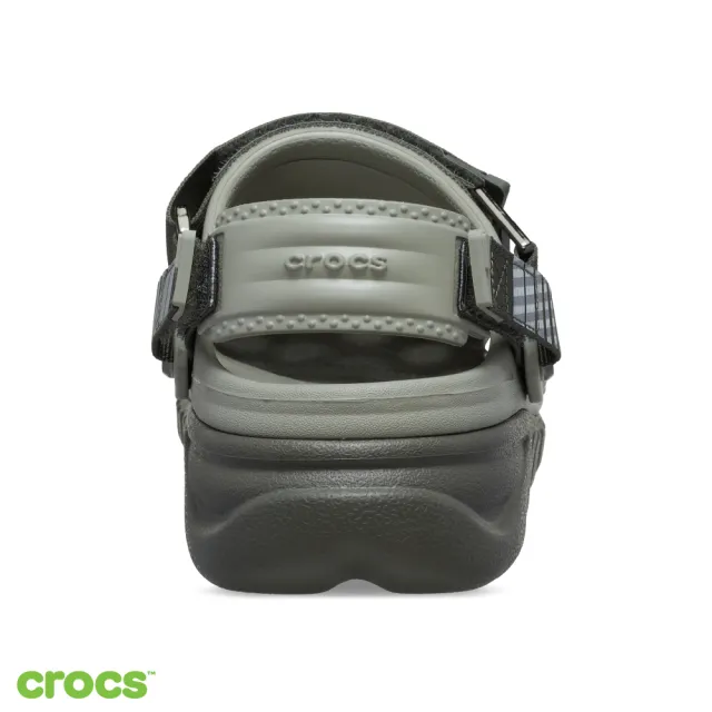 【Crocs】中性鞋 渦輪 機能克駱格 洞洞鞋 橄欖/七彩色(214215-3N4)