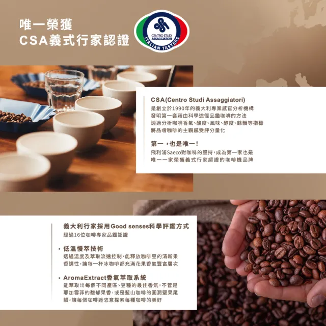 【Philips 飛利浦】雙溫萃取全自動義式咖啡機(EP5548/62 暮霧灰)＋黑皮小星旋鈕海星氣炸鍋-黑(NA110/00)