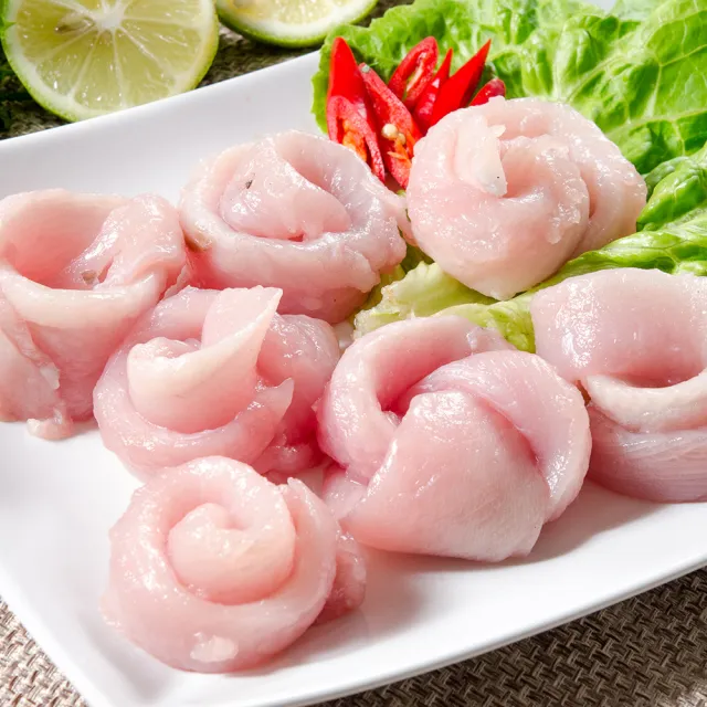 【鮮綠生活】極鮮去刺虱目魚里肌魚柳條 共6包(300g±10%/包)