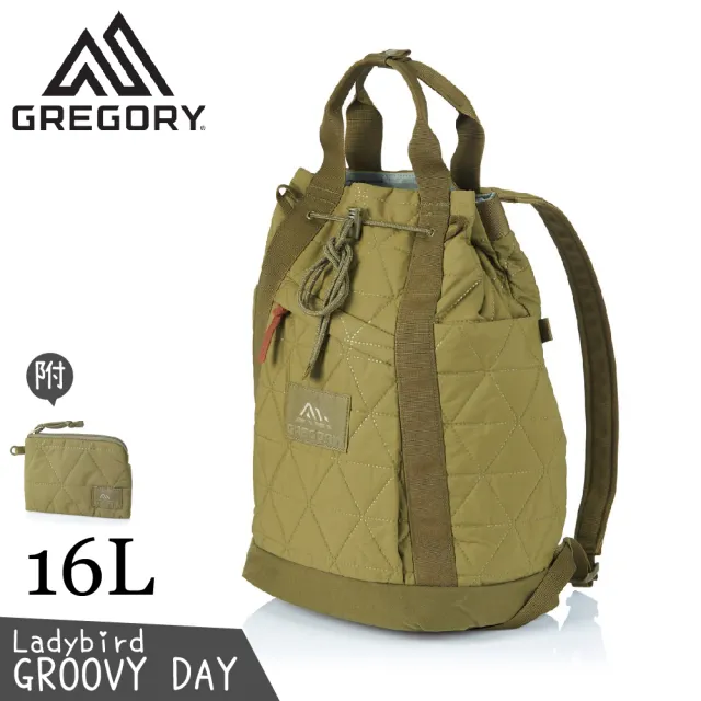 【Gregory】16L GROOVY DAY後背包《鼠尾草綠》140953/日系街包/休閒