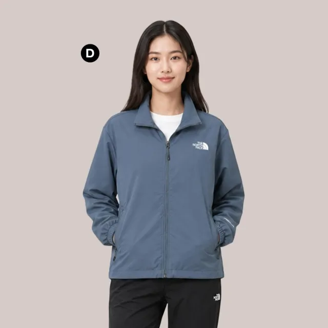 【The North Face】中性款DWR防潑水防風外套(多款任選)