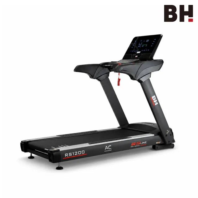 【BH】RS1200 LED 變頻跑步機(LED/變頻馬達/ZWIFT/坡度揚升/緩衝避震/心律扶手)