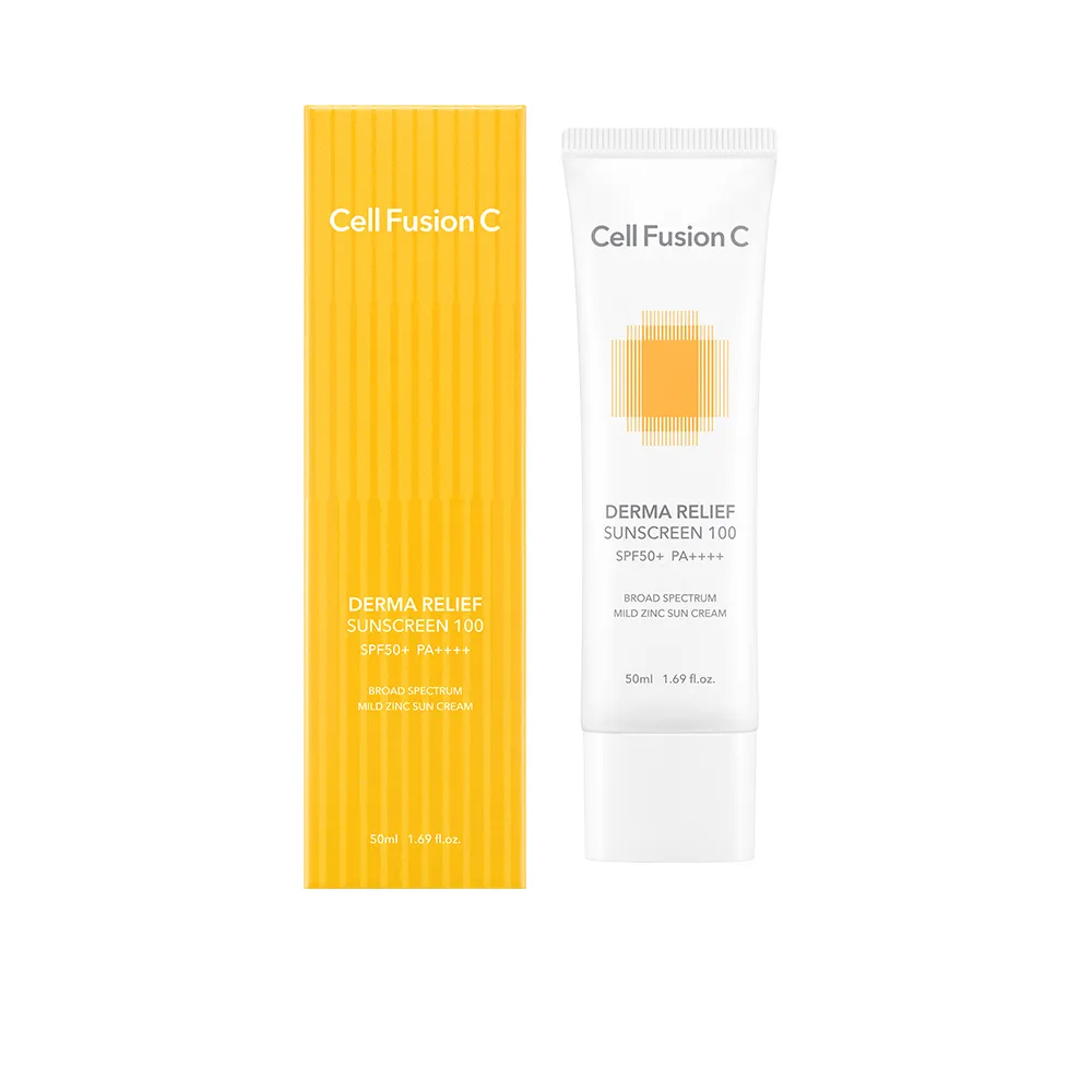 【Cell Fusion C】秀膚生 舒敏保濕物理防曬霜 50ML SPF50+ PA+++(#孕婦嬰兒適用 #物理性防曬 #舒緩護理)